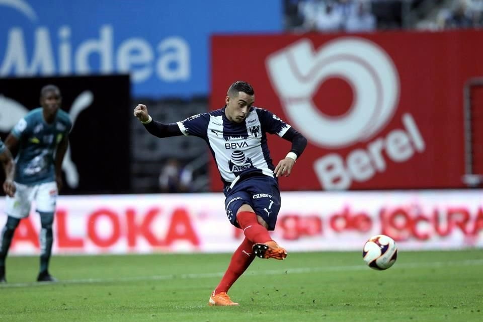 El delantero de Rayados, Rogelio Funes Mori, está peleando por el título de goleo en el Torneo Guardianes 2021.