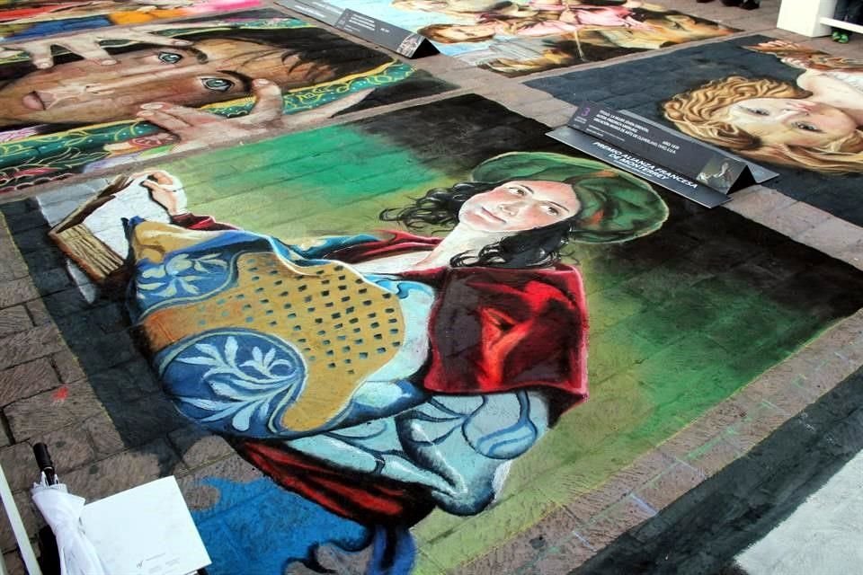 Quien está detrás del proyecto Bella Vía es Rosy Loyola, presidenta de la Fundación Bella Vía, El Arte Madonnaro.