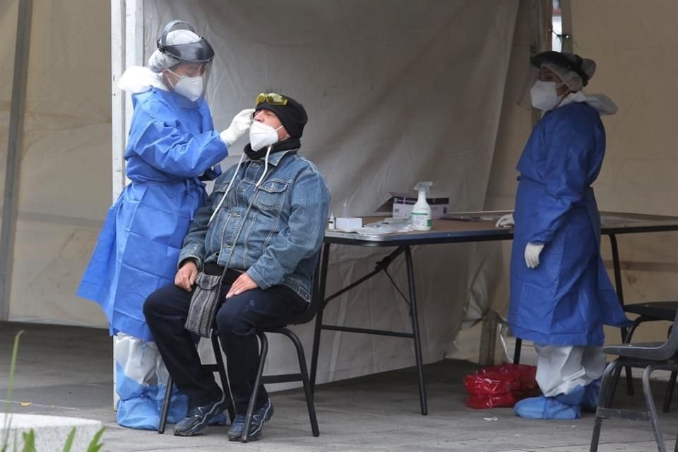 La ocupación hospitalaria creció 7 por ciento. 