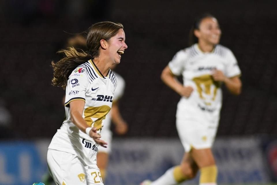 Pumas llegó al subliderato de la Femenil.