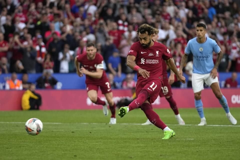 Mohamed Salah no falló desde el punto penal.
