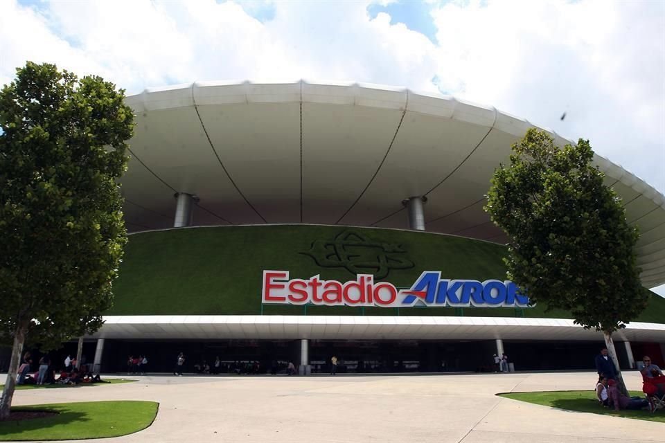 El Estadio AKRON recibirá 3 partidos del Mundial de 2026, que organizarán México, EU y Canadá.