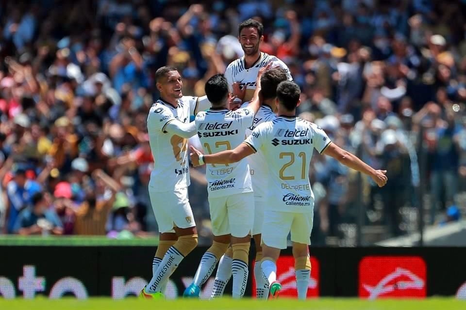 Jerónimo Rodríguez encendió a la afición con un tremendo disparo de zurda.