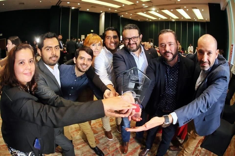 Astra Zenecea ganó primer lugar en la categoría de más de 500 colaboradores.