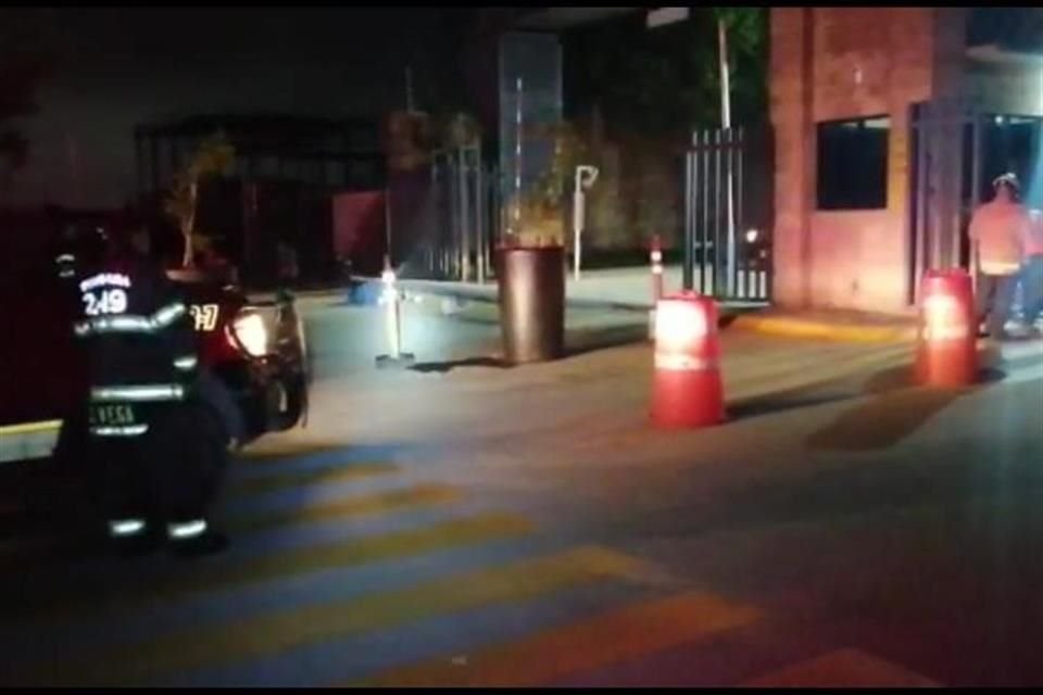 El accidente donde le cayó un calncel encima aun guardia de seguridad ocurrió alrededor de las 6:30 horas en la Carretera a Nogales, en la Colonia San Juan de Ocotán.
