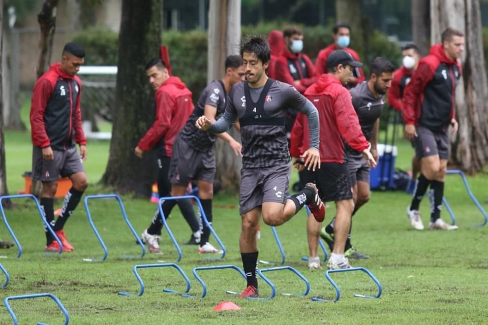 Javier Abella, defensa del Atlas.