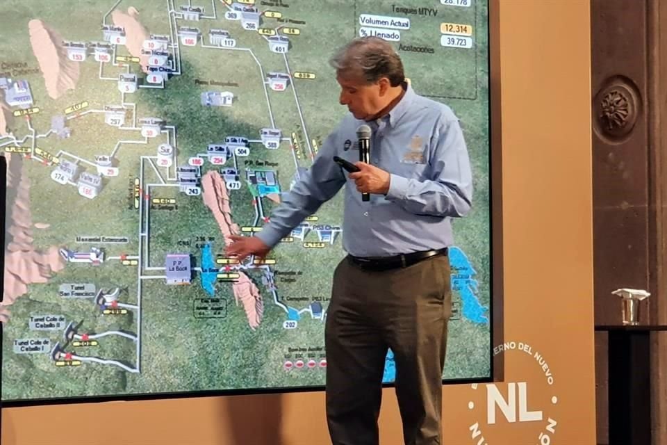Según Juan Ignacio Barragán, director de Agua y Drenaje de Monterrey, han estado hablando con las empresas fabricantes de acero, que será indispensable para el acueducto de 114 kilómetros previsto para arrancarse el 2 de septiembre.