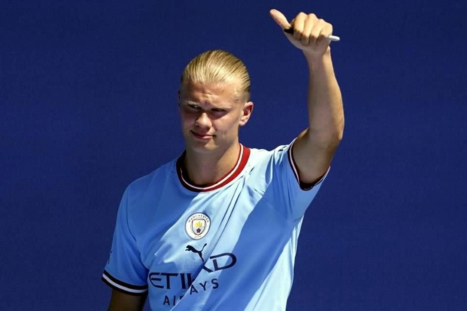 Erling Haaland está listo para ir con todo en el City.
