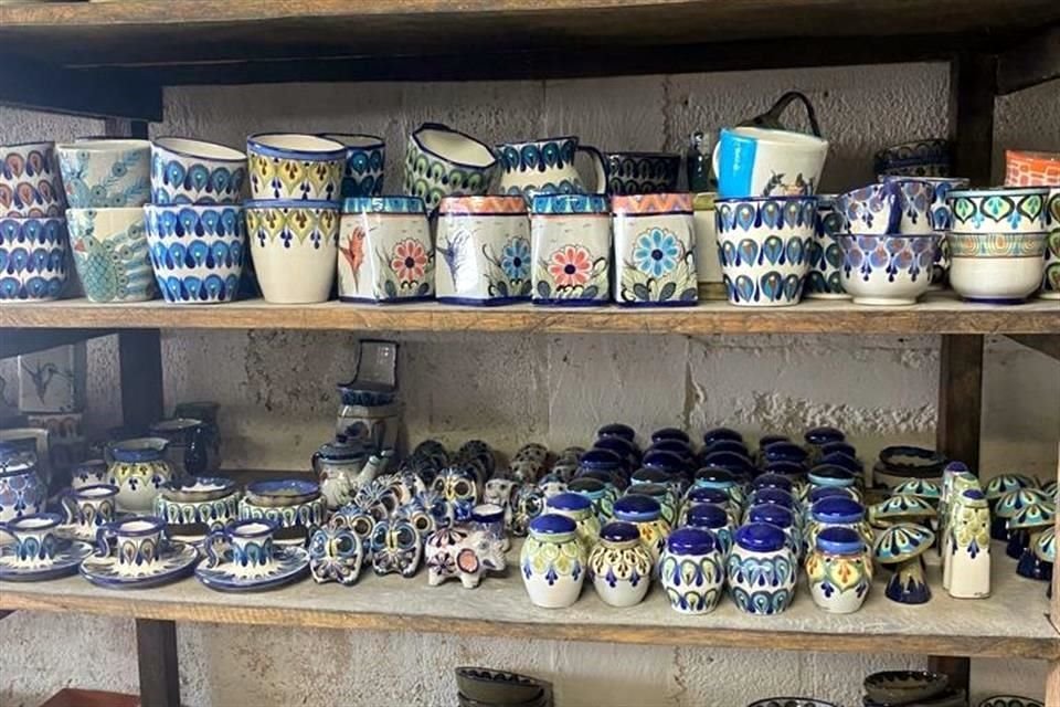 Piezas de cerámica de Ken Edwards.