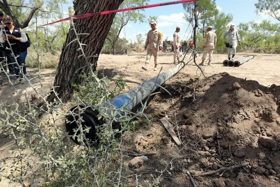 En un comunicado se informó que se incrementó el volumen de extracción de agua en la mina El Pinabete, en Agujita, lo que ha descendido el nivel de la inundación.