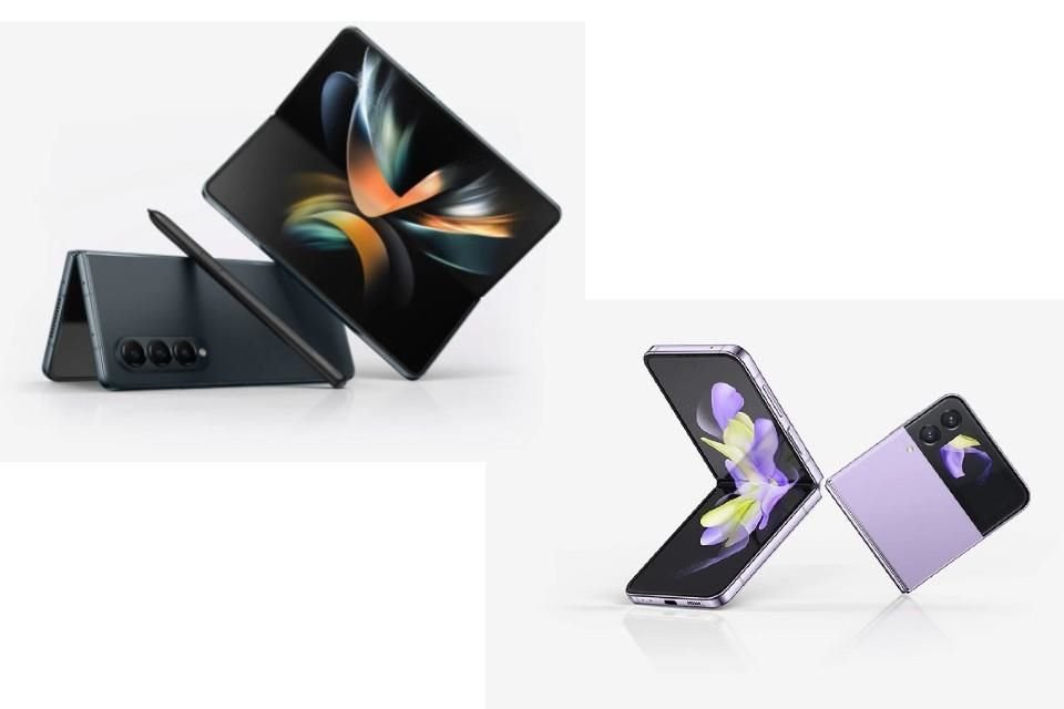 La compañía surcoreana mostró los nuevos Galaxy Z Flip4 y el Galaxy Z Fold4.