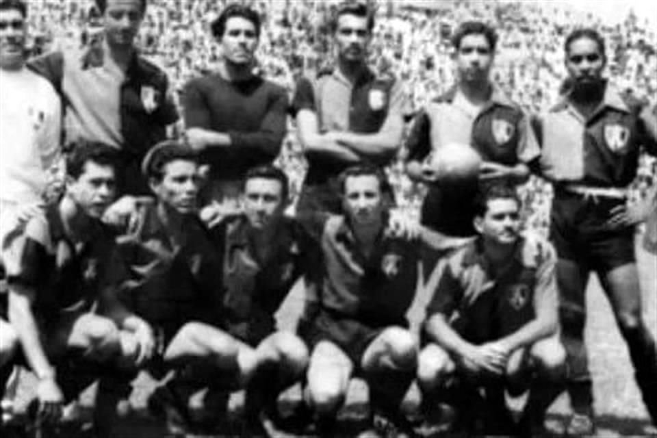 Plantel del Atlas en la temporada 1948-1949
