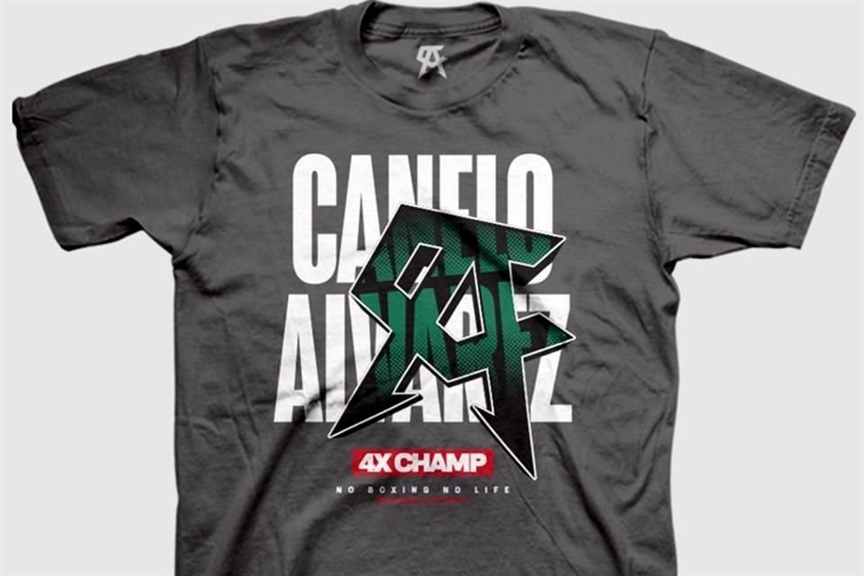 Esta playera también está disponible en Canelo Store.