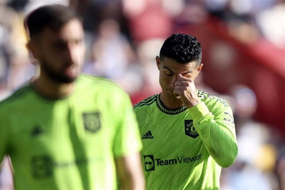 Esta reacción de Cristiano Ronaldo dice mucho ante la goleada de escándalo.
