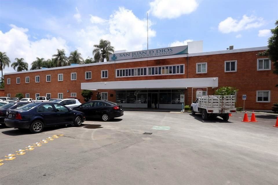 Fachada del Hospital Psiquiátrico San Juan de Dios.