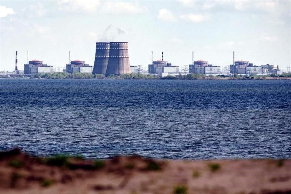 Vista general de la planta nuclear de Zaporiyia, en el sur de Ucrania.