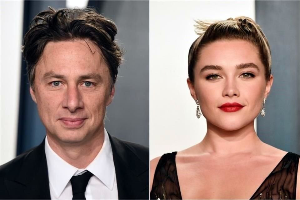 Los actores Zach Braff y Florence Pugh terminaron su noviazgo hace unos meses, pero apenas lo dieron a conocer; culpan a los medios.