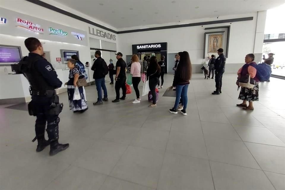 En este año, policías de Tlaquepaque han registrado los casos de dos personas que llegaron a la Central de Autobuses Nueva narcotizadas.