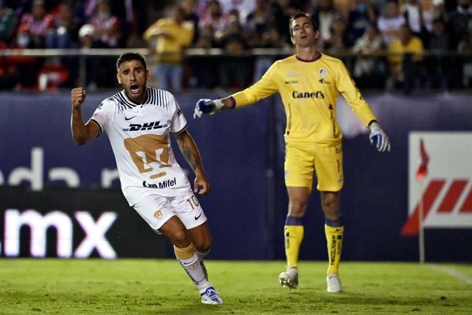 El 'Toto' logró un doblete.