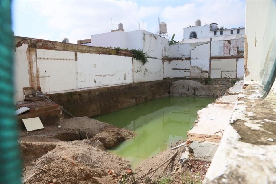 En estas condiciones se encuentra el predio en la Calle Florencia número 3007.
