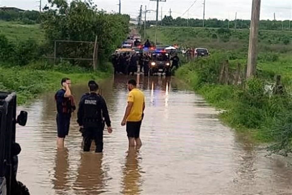 Labores de búsqueda para localizar a menor desaparecido en Culiacán, Sinaloa.