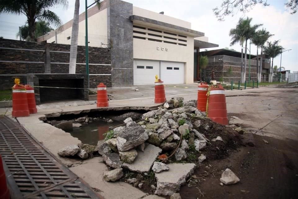 En la zona, el vecino habría bloqueado el colector que generaba inundaciones en otras casas vecinas.