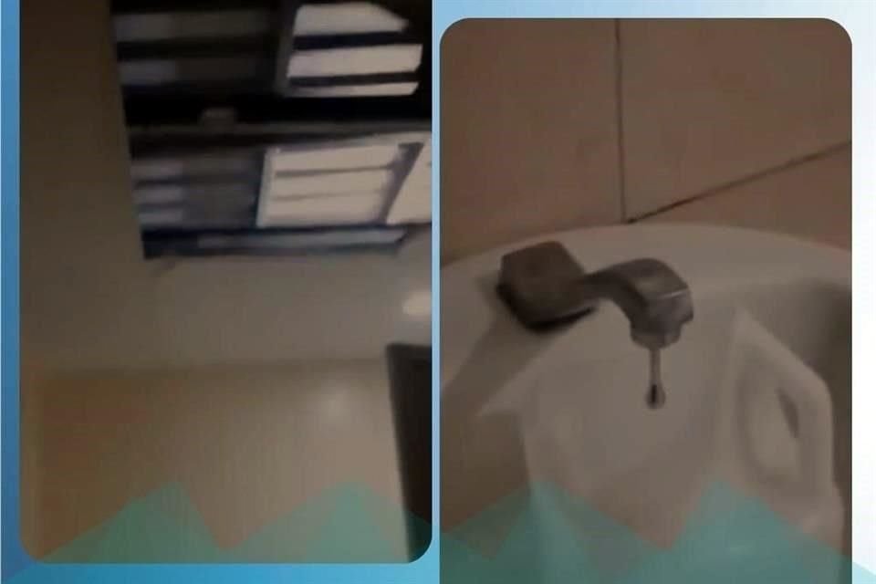 Pacientes han evidenciado las malas condiciones del hospital del IMSS en Puebla.