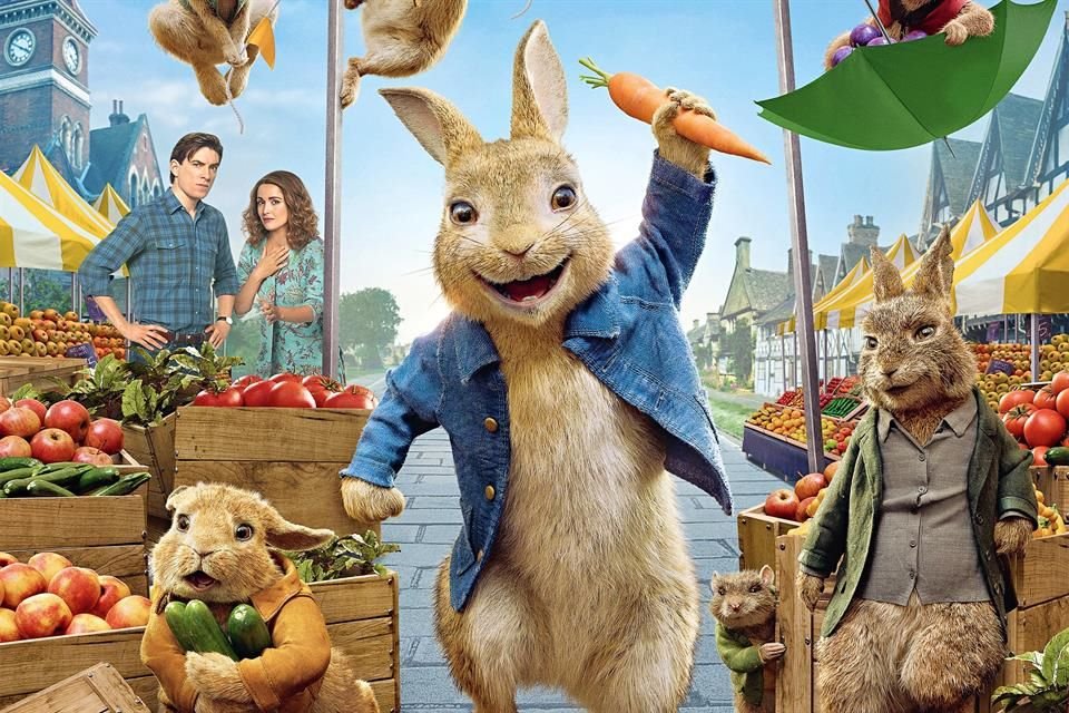 La secuela del hit de 2018 'Las Travesuras de Peter Rabbit' llega este jueves a cines.