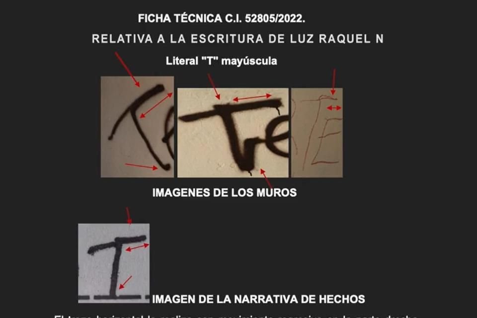 A 40 días de la agresión contra Luz Raquel Padilla Gutiérrez, la Fiscalía de Jalisco presentó un peritaje en el que se determinó que ella escribió los mensajes de amenaza.