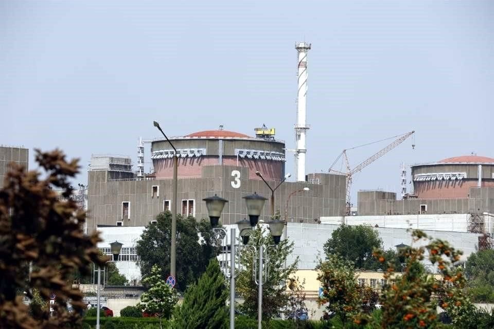 La planta nuclear de Zaporiyia, la más grande de Europa.