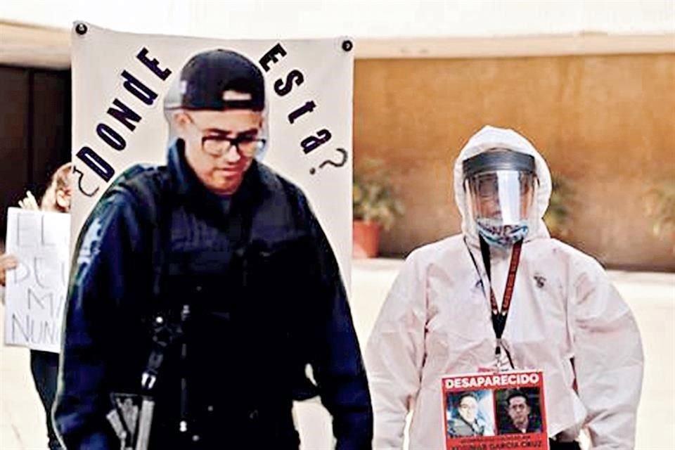 Reyes Yosimar García Cruz, de 28 años, está desaparecido desde el 26 de enero de 2017.