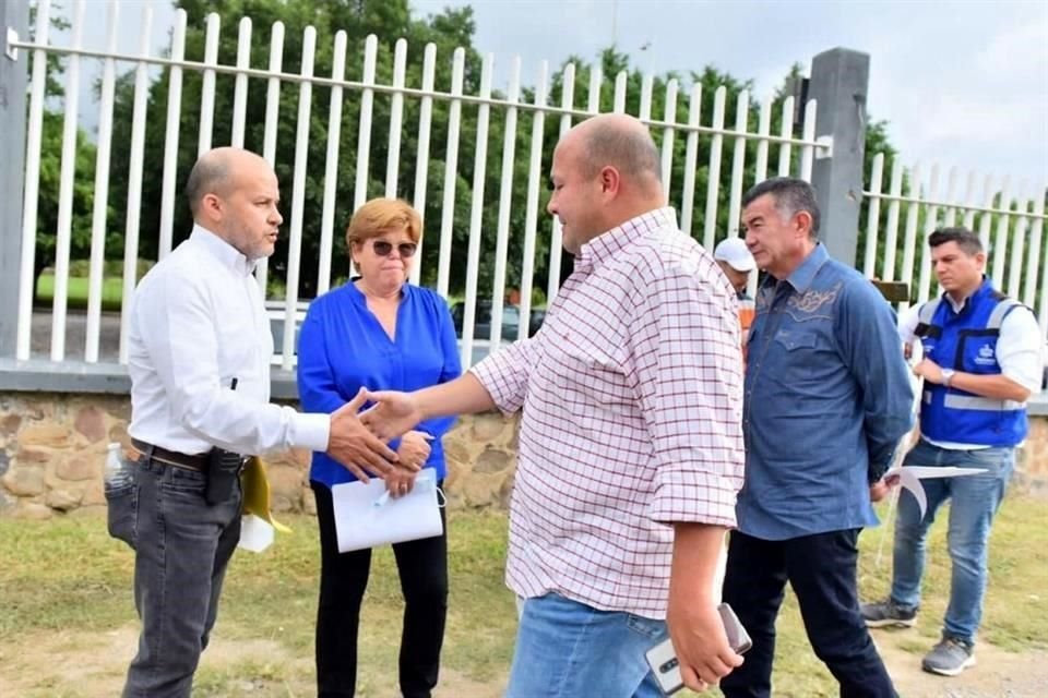 El Gobernador Enrique Alfaro en su visita a CUValles el sábado pasado, evento donde fue increpado.