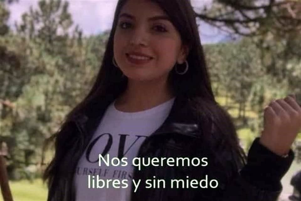 Ella es descrita como una maestra noble, soñadora, trabajadora, que se había graduado en 2019 de la Escuela Normal Miguel F. Martínez.
