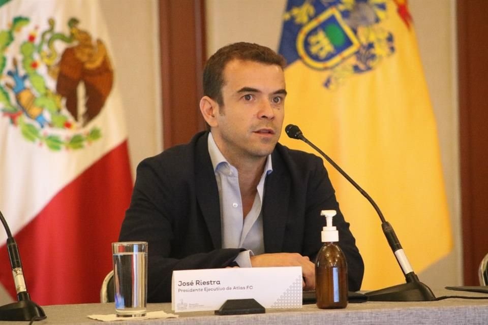 José Riestra, presidente del Atlas.