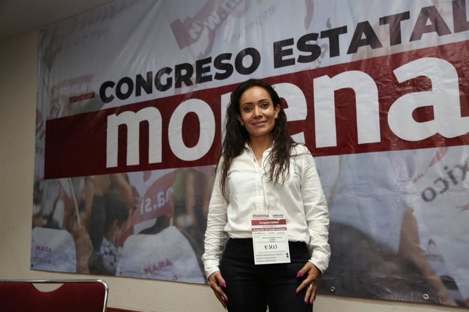 Una mayoría de consejeros eligió a Katia Alejandra Castillo Lozano como la nueva Presidenta del Comité Ejecutivo Estatal de Morena en Jalisco.