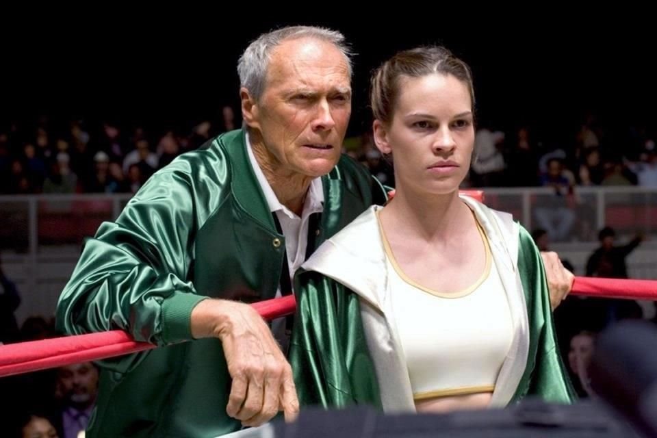 En 2005, Clint Eastwood protagonizó junto a Hilary Swank Million dollar baby, una dramática pero exitosa película de box .