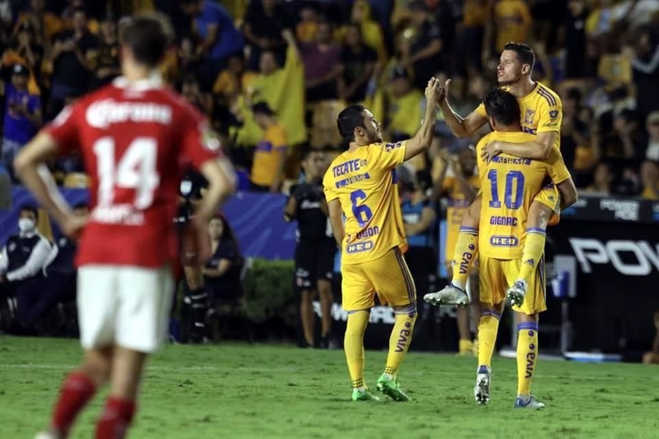 Las imágenes del segundo tiempo en el 3-1 de Tigres sobre Toluca.