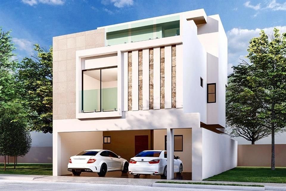 Modelo Valencia. 124.8 m2 de terreno y 267 m2 de construcción 