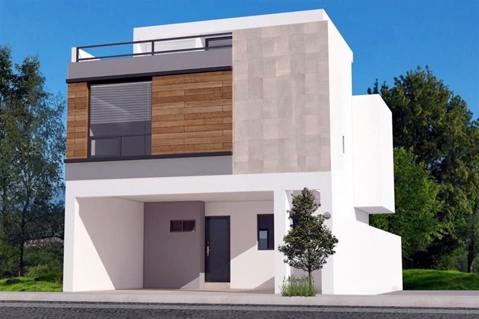Modelo Galicia. 124.8 m2. de terreno y 226 m2 de construcción 