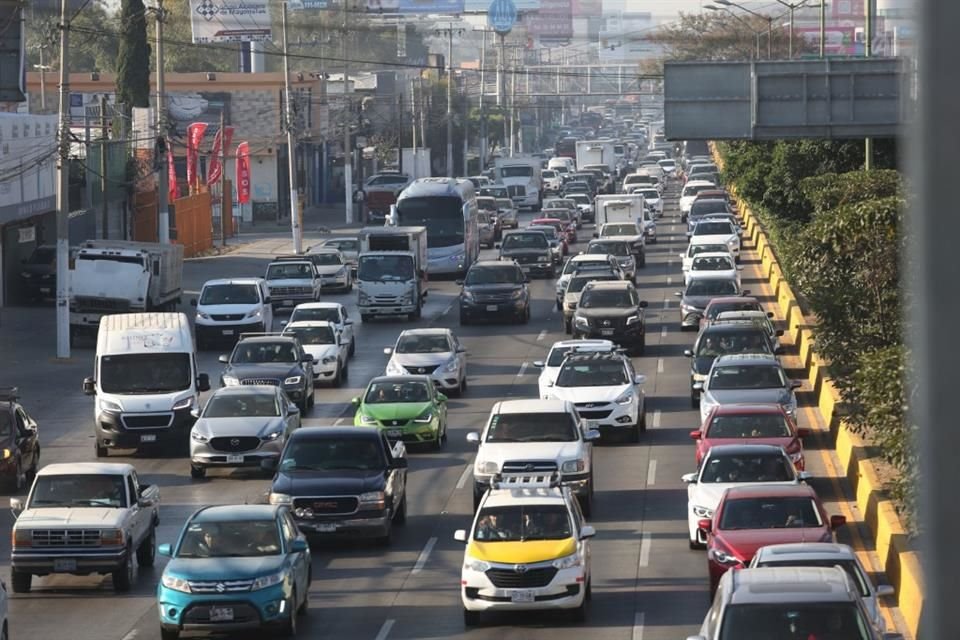 durante su mensaje por el informe de gobierno de Salvador Zamora, Enrique Alfaro aseguró que la prioridad presupuestal en 2023 será un proyecto de movilidad para López Mateos.