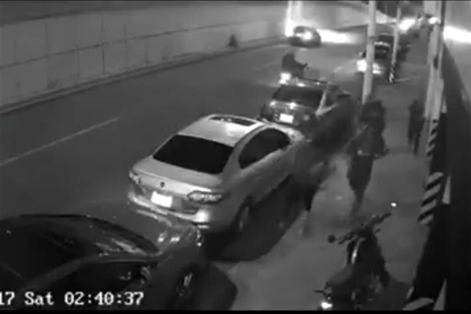 Cámaras de seguridad grabaron la ejecución.