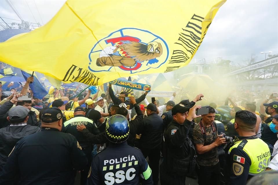 Cerca de 3 mil aficionados para recibir al América.