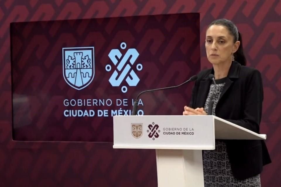 'Qué podemos esperar de un Congreso que ni siquiera puede generar estas condiciones para sí mismo, es más, que ni siquiera le pide cuentas a Claudia Sheinbaum', dijo Salido.