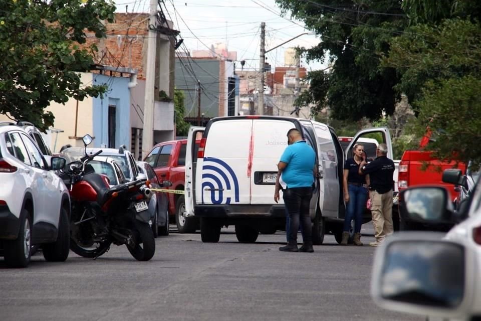 El bulto señalado estaba sobre la Calle Francisco Tejeda, al cruce con la Calle Tamaulipas, en la Colonia Observatorio.