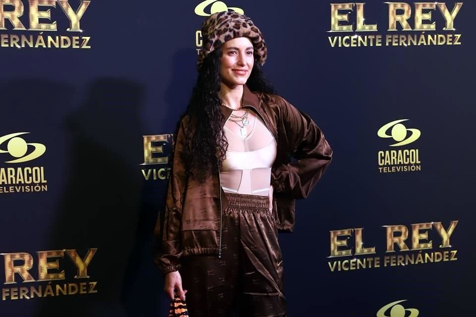 La actriz Florencia Ríos es parte de la serie de Vicente Fernández en Netflix.