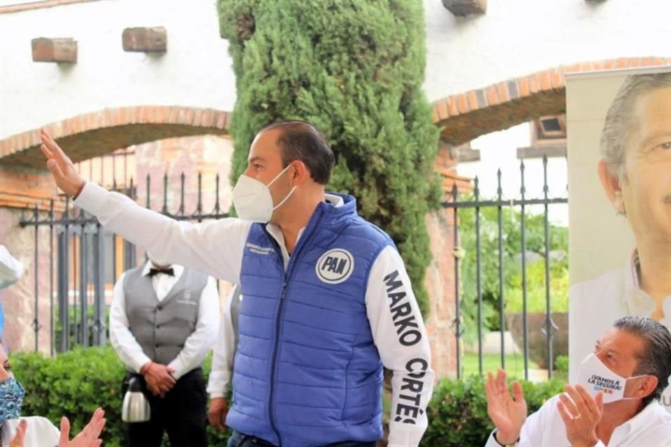 El dirigente panista llamó a votar por Va por México para evitar que siga el retroceso y la destrucción con Morena.