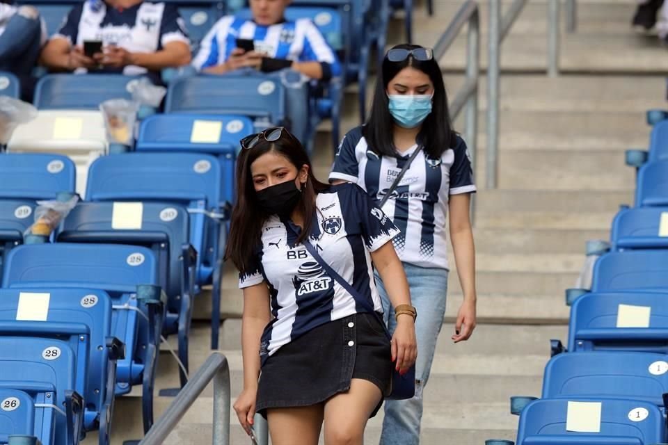 Así se vivió el color previo al duelo de vuelta de Cuartos de Final entre Rayados y Santos en el Estadio BBVA.
