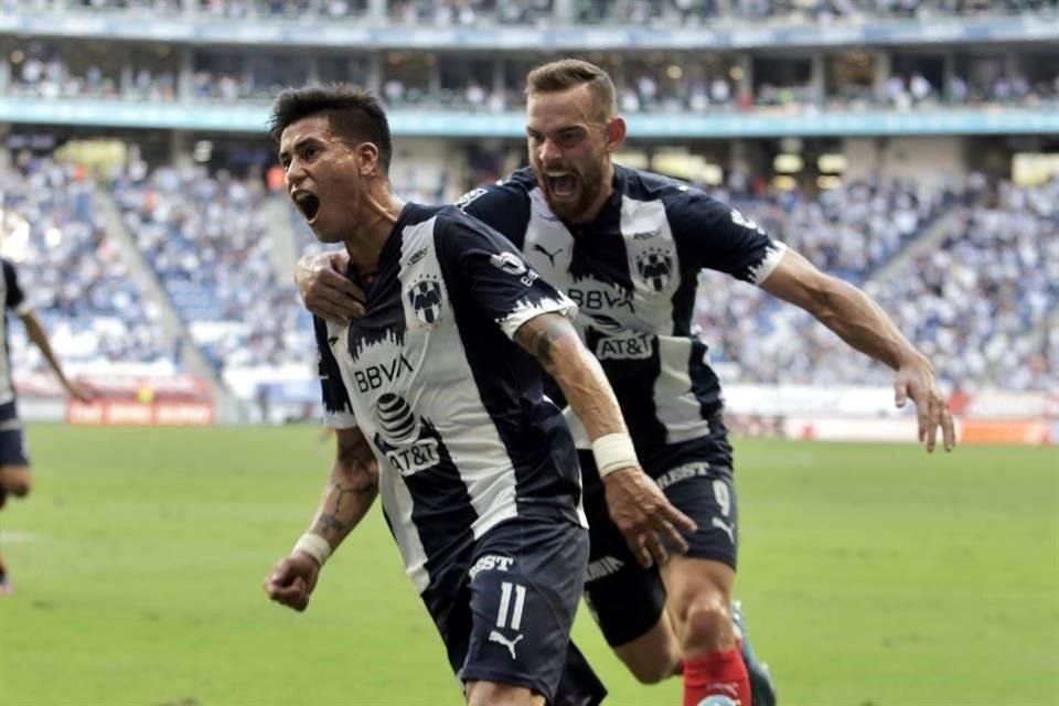 Maxi Meza anotó el 1-0 en el BBVA.