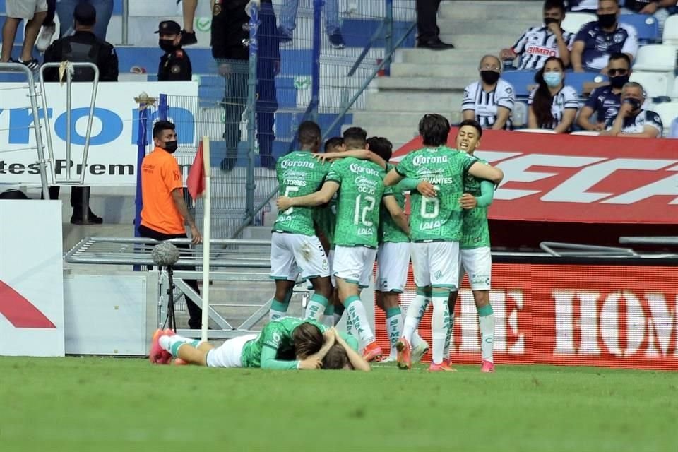 Santos anotó en tiempo de compensación, al 91'.