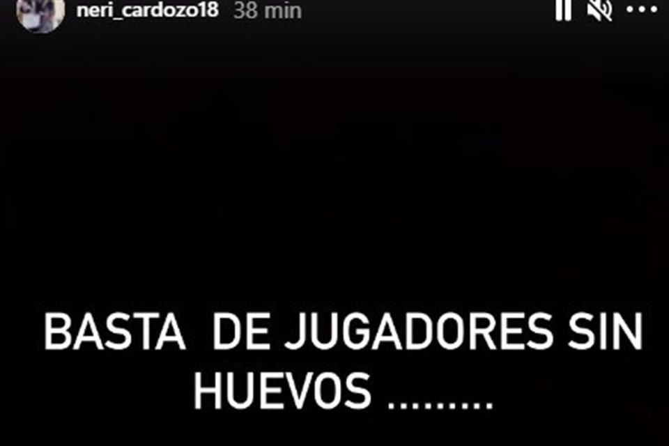 Neri Cardozo estalló contra jugadores del Monterrey.